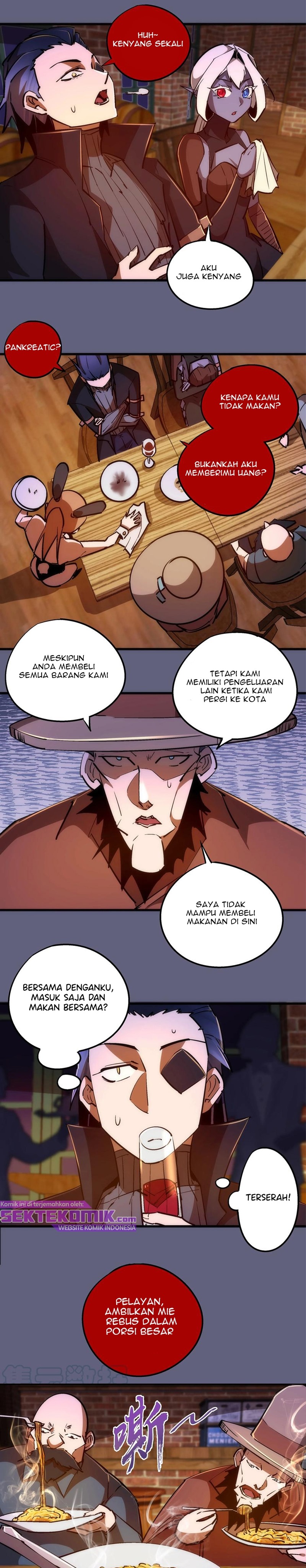 I’m Not The Overlord Chapter 81 Bahasa Indonesia