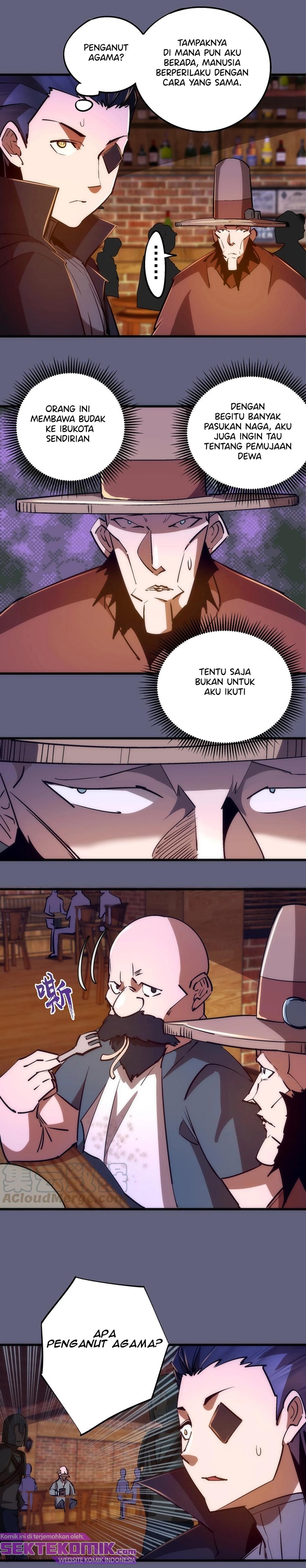 I’m Not The Overlord Chapter 81 Bahasa Indonesia