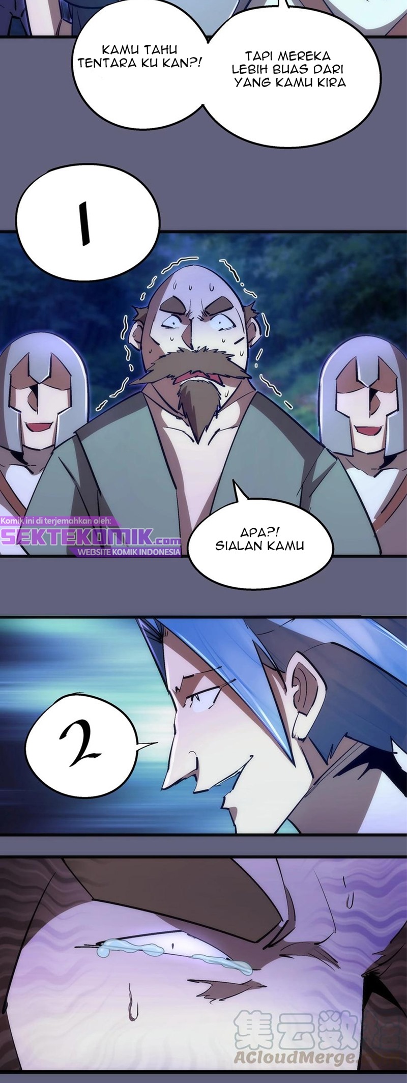 I’m Not The Overlord Chapter 81 Bahasa Indonesia