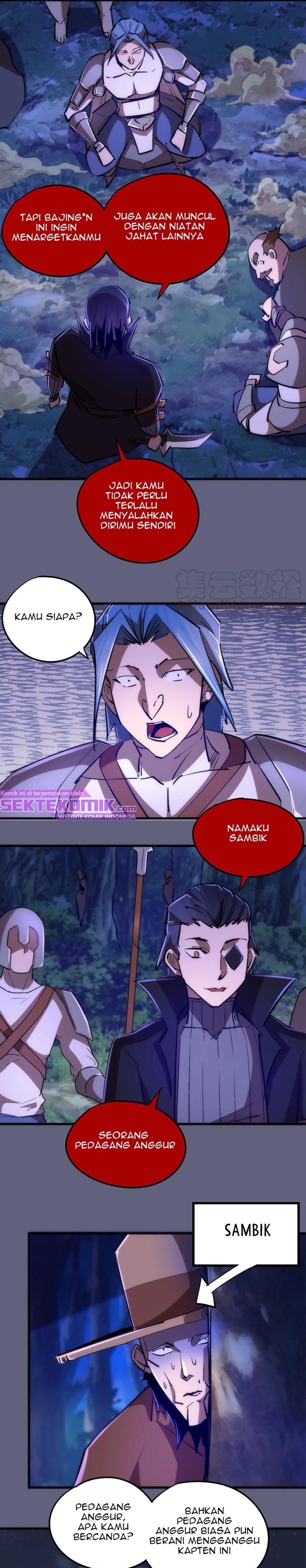 I’m Not The Overlord Chapter 81 Bahasa Indonesia