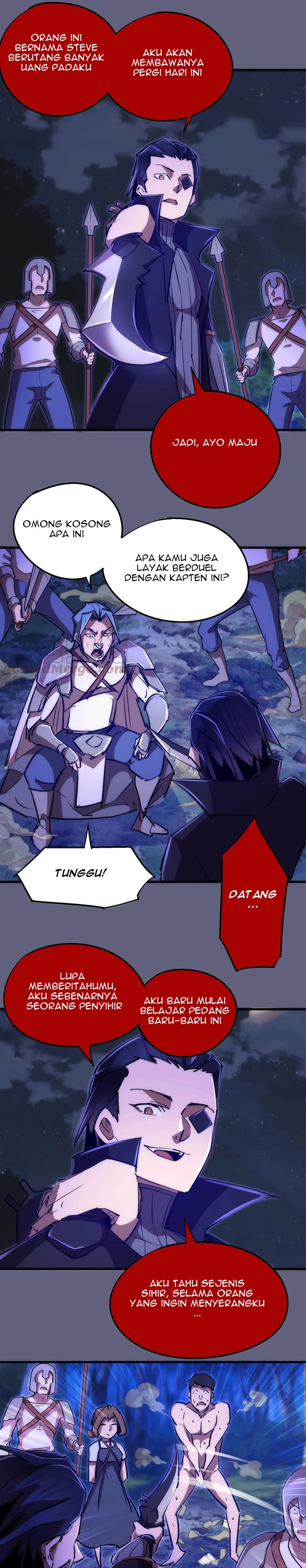 I’m Not The Overlord Chapter 81 Bahasa Indonesia