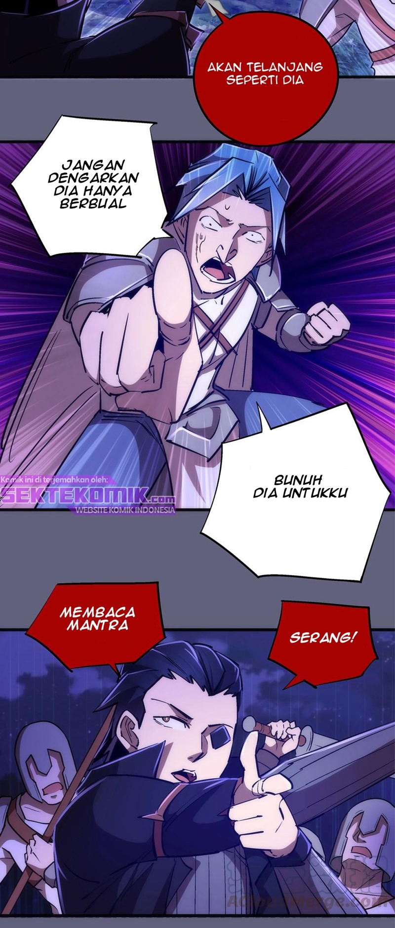 I’m Not The Overlord Chapter 81 Bahasa Indonesia