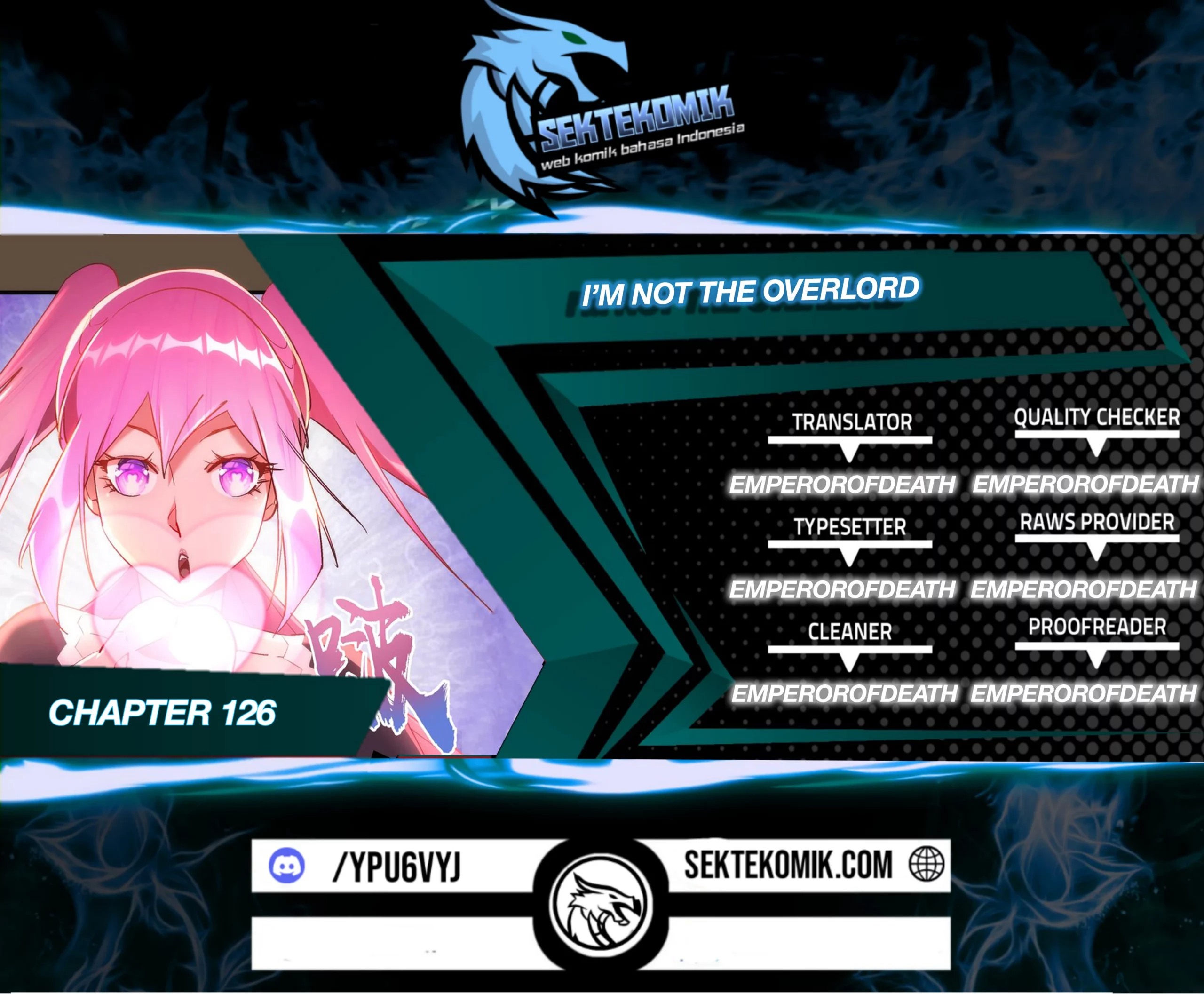 I’m Not The Overlord Chapter 126 Bahasa Indonesia