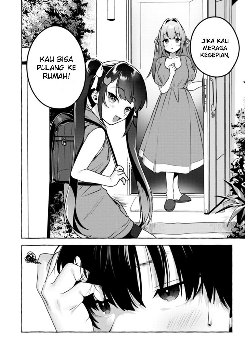 I’m Sandwiched Between Sweet and Spicy Step-Sisters (Amakara Gishimai ni Hasamarete Masu) chapter 9