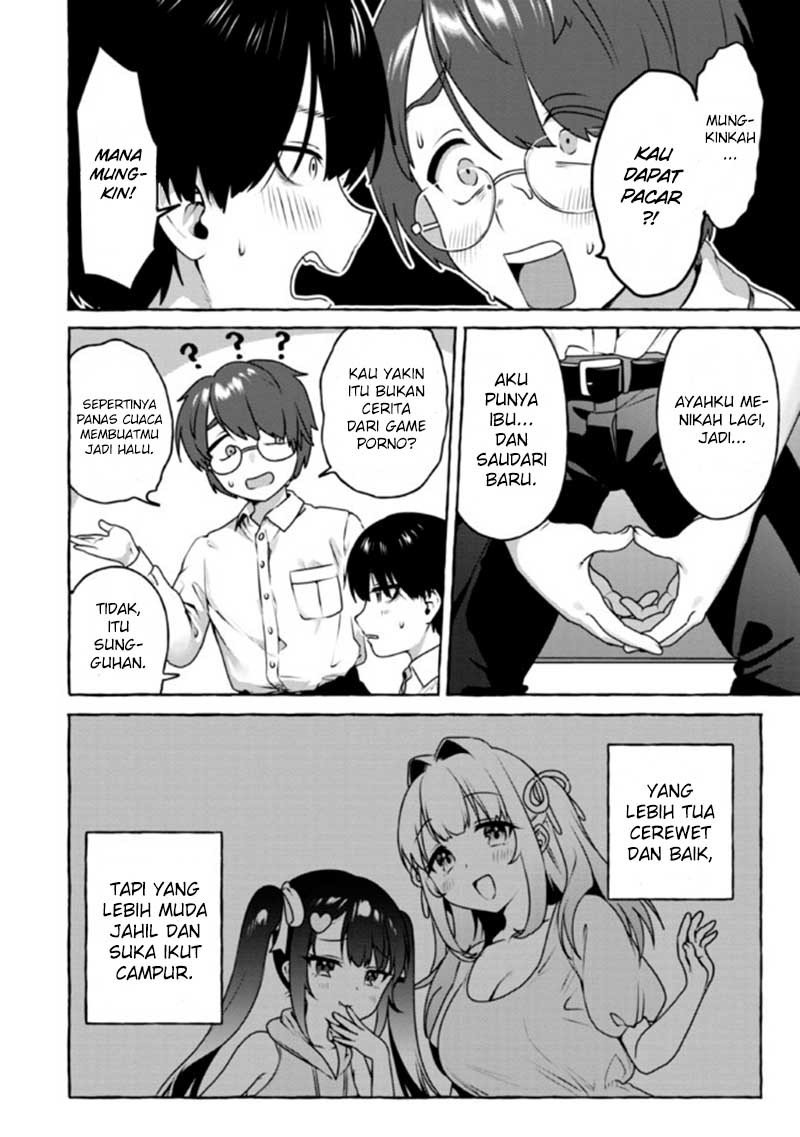 I’m Sandwiched Between Sweet and Spicy Step-Sisters (Amakara Gishimai ni Hasamarete Masu) chapter 9