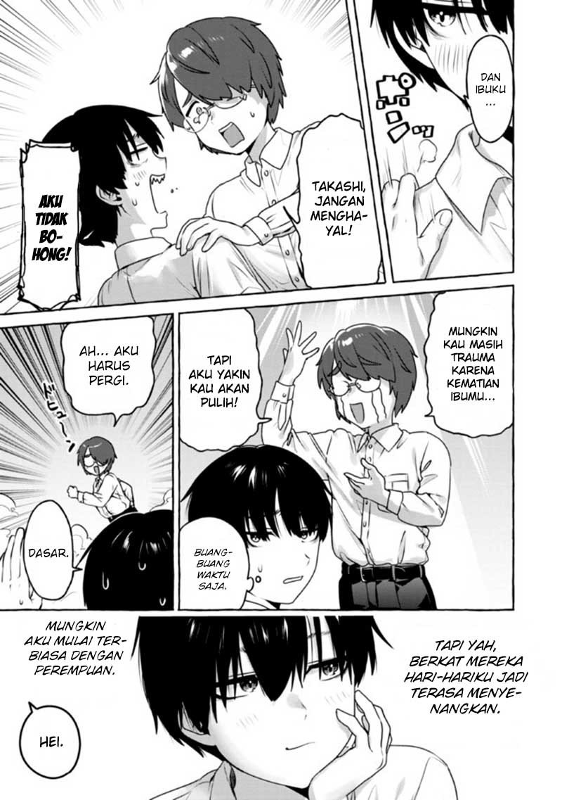 I’m Sandwiched Between Sweet and Spicy Step-Sisters (Amakara Gishimai ni Hasamarete Masu) chapter 9