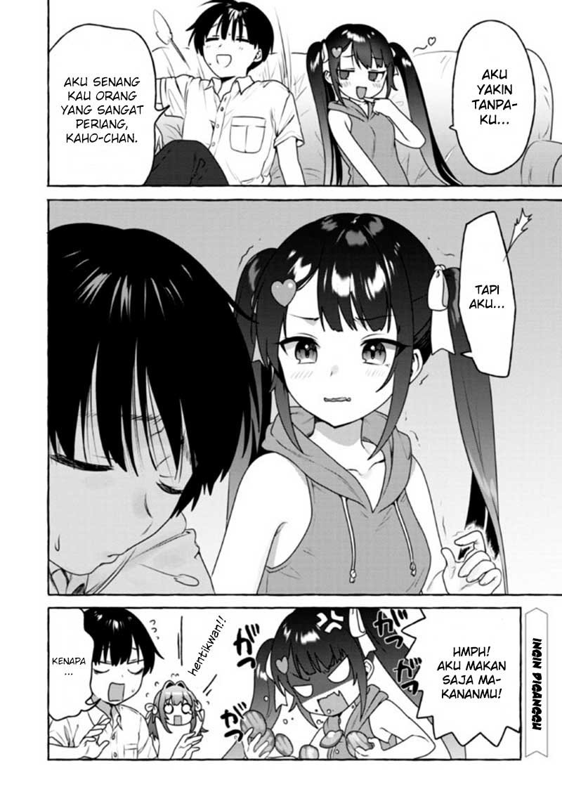 I’m Sandwiched Between Sweet and Spicy Step-Sisters (Amakara Gishimai ni Hasamarete Masu) chapter 9