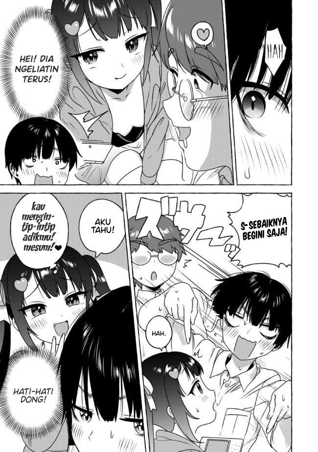 I’m Sandwiched Between Sweet and Spicy Step-Sisters (Amakara Gishimai ni Hasamarete Masu) chapter 14