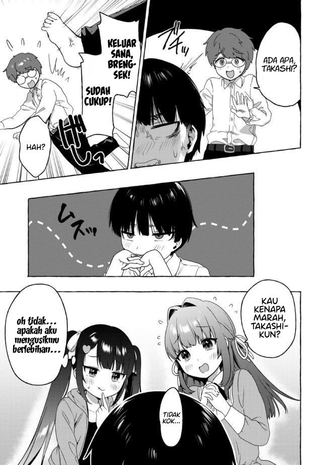I’m Sandwiched Between Sweet and Spicy Step-Sisters (Amakara Gishimai ni Hasamarete Masu) chapter 14