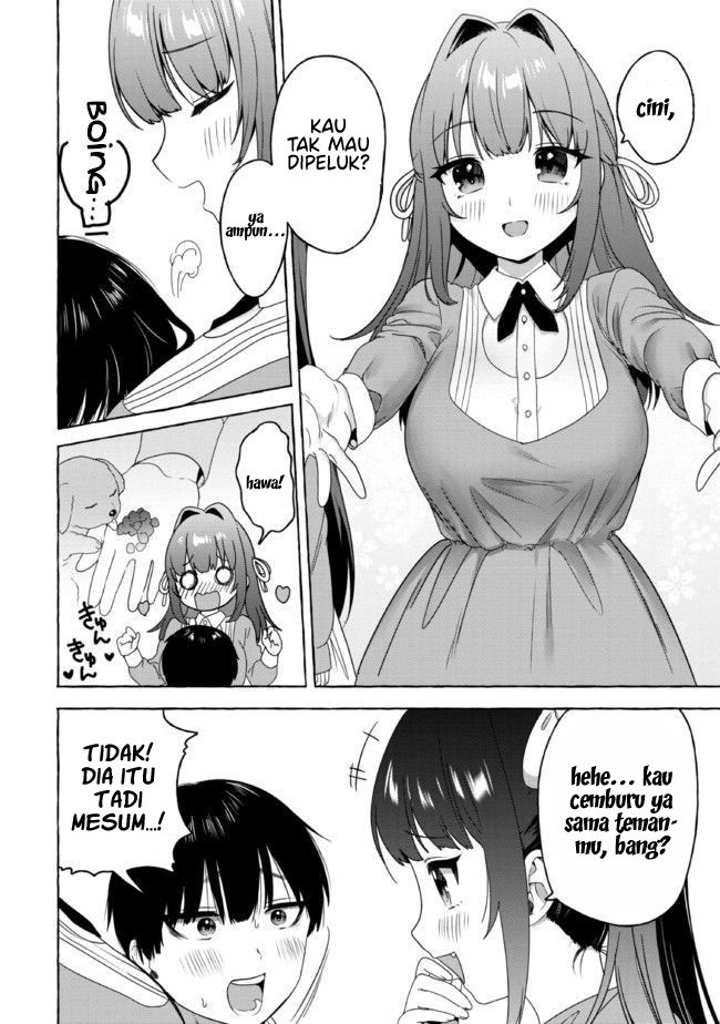 I’m Sandwiched Between Sweet and Spicy Step-Sisters (Amakara Gishimai ni Hasamarete Masu) chapter 14