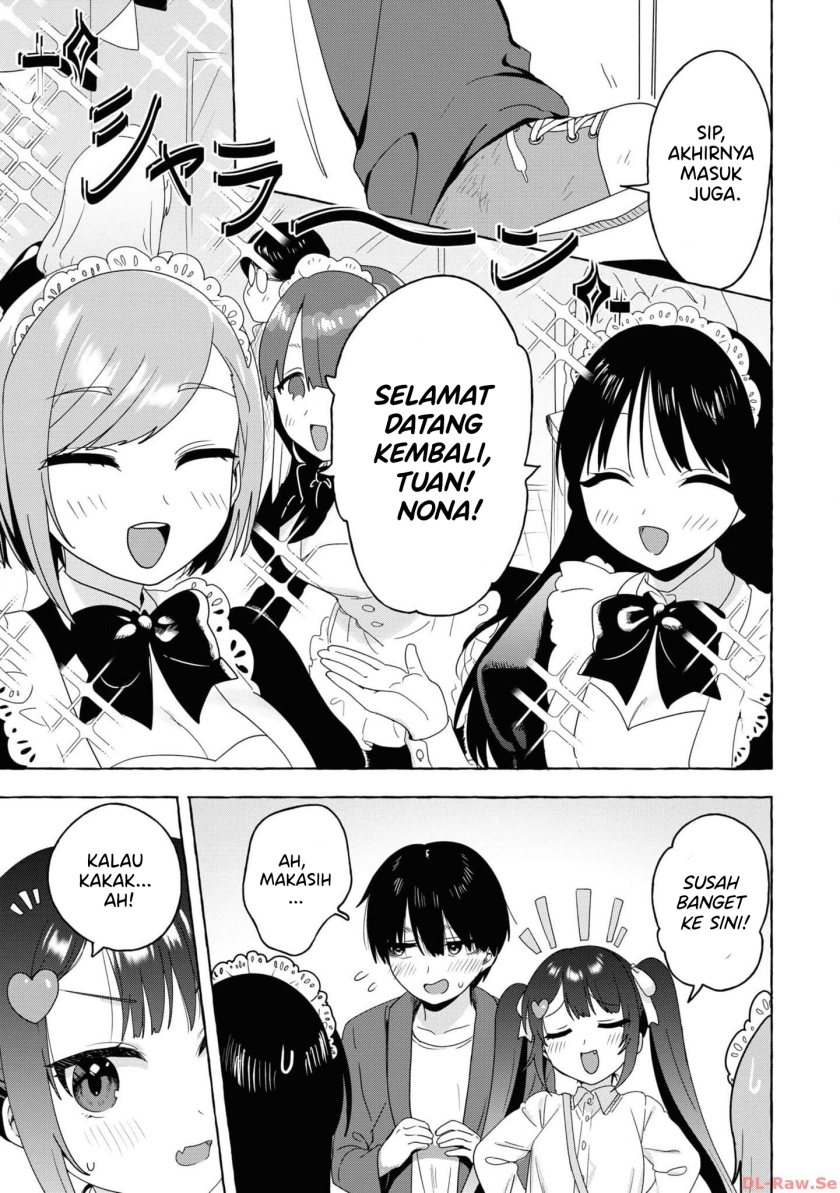 I’m Sandwiched Between Sweet and Spicy Step-Sisters (Amakara Gishimai ni Hasamarete Masu) chapter 25