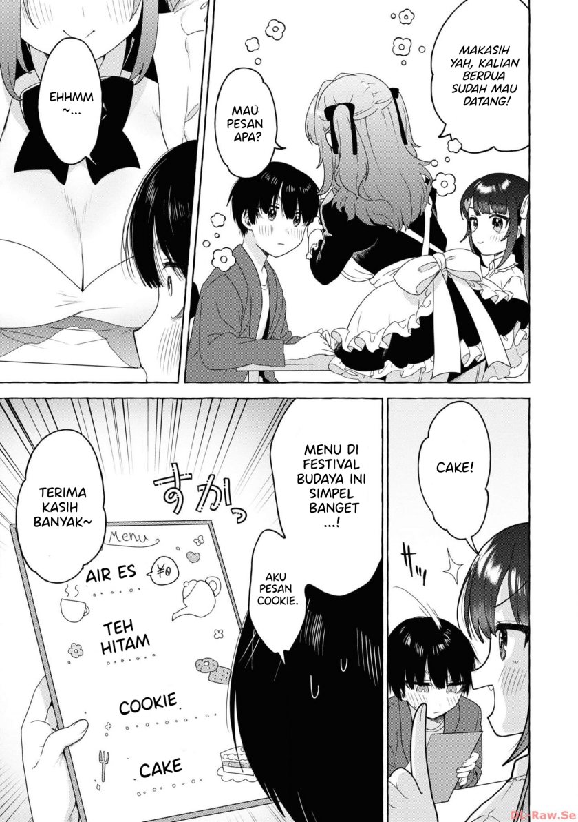 I’m Sandwiched Between Sweet and Spicy Step-Sisters (Amakara Gishimai ni Hasamarete Masu) chapter 25