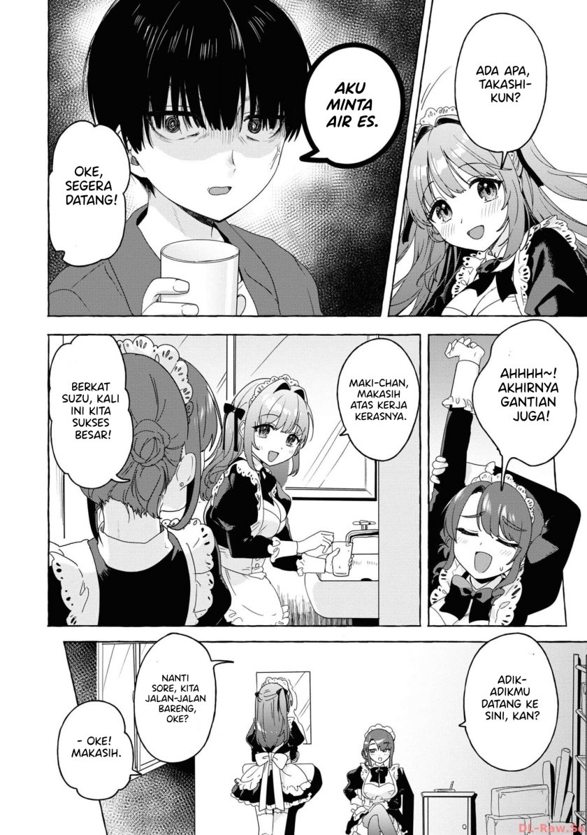 I’m Sandwiched Between Sweet and Spicy Step-Sisters (Amakara Gishimai ni Hasamarete Masu) chapter 25