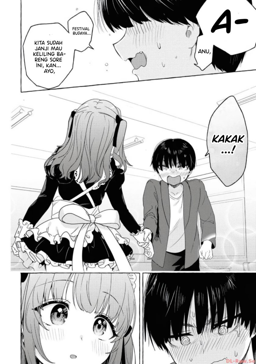I’m Sandwiched Between Sweet and Spicy Step-Sisters (Amakara Gishimai ni Hasamarete Masu) chapter 25