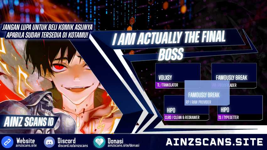 I’m Actually The Final Boss Chapter 04 Bahasa Indonesia