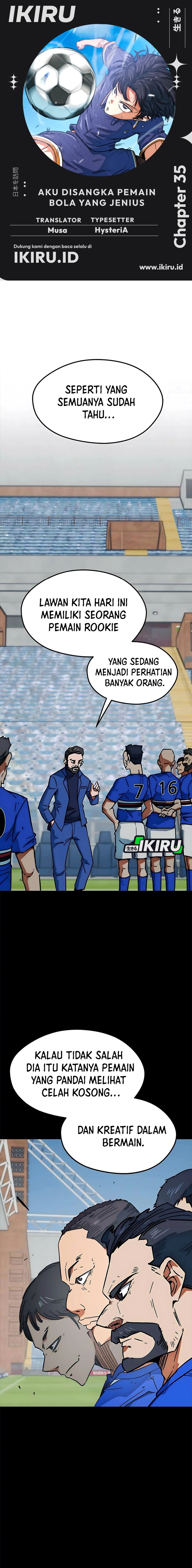 I’m Being Misunderstood as a Soccer Genius chapter 35