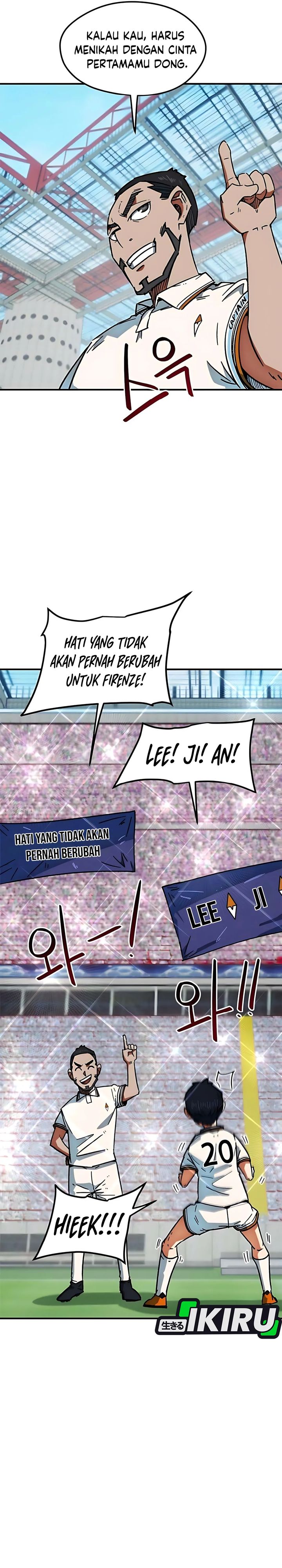 I’m Being Misunderstood as a Soccer Genius Chapter 42 Bahasa Indonesia