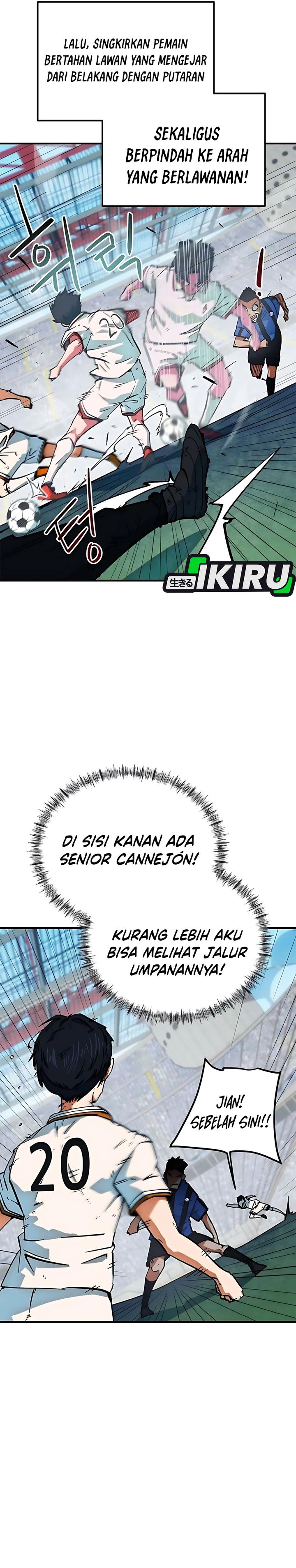 I’m Being Misunderstood as a Soccer Genius Chapter 42 Bahasa Indonesia