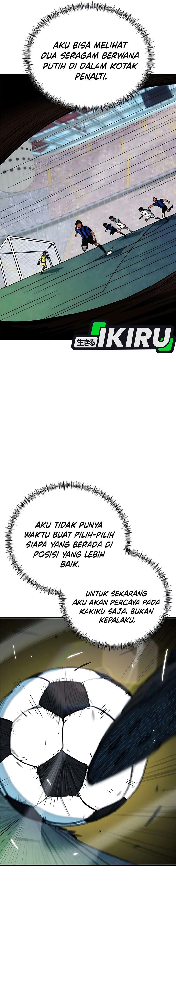 I’m Being Misunderstood as a Soccer Genius Chapter 42 Bahasa Indonesia