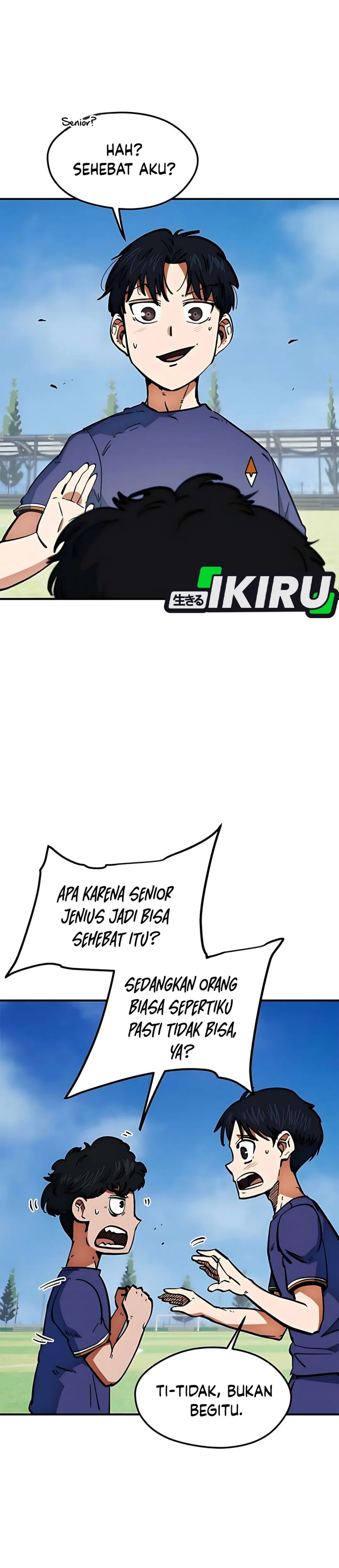 I’m Being Misunderstood as a Soccer Genius Chapter 46 Bahasa Indonesia