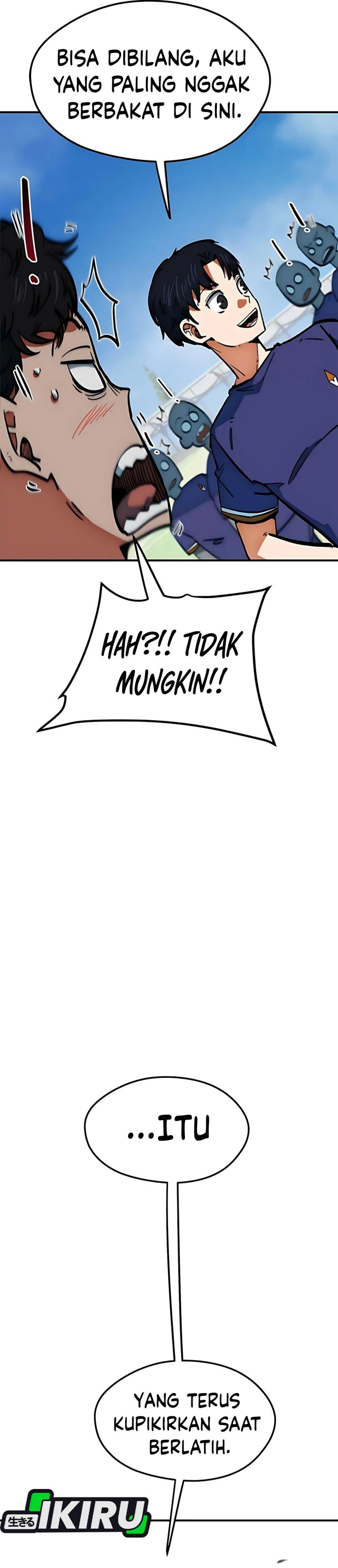I’m Being Misunderstood as a Soccer Genius Chapter 46 Bahasa Indonesia
