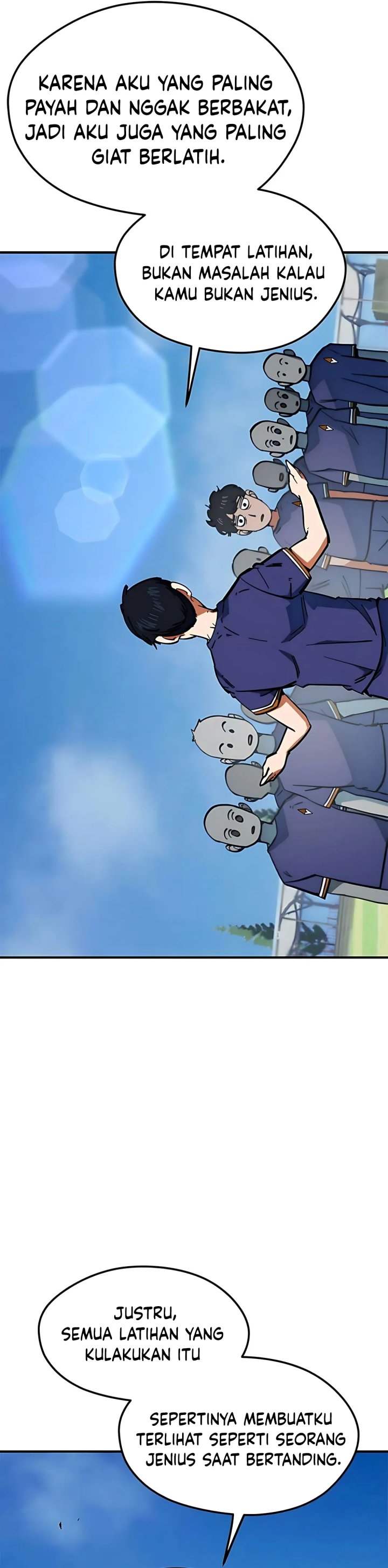 I’m Being Misunderstood as a Soccer Genius Chapter 46 Bahasa Indonesia