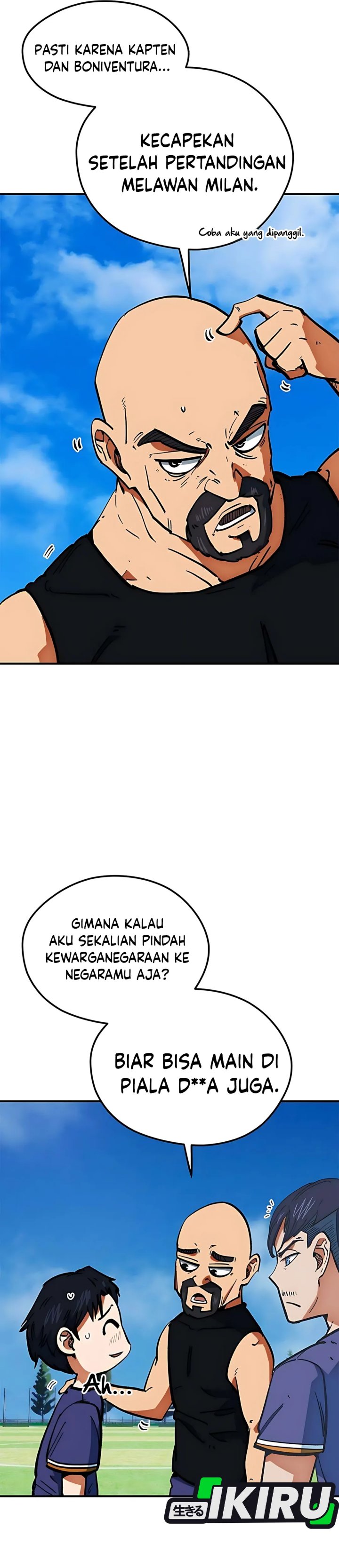 I’m Being Misunderstood as a Soccer Genius Chapter 46 Bahasa Indonesia