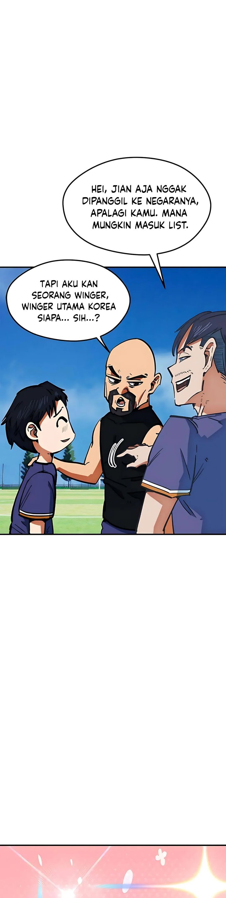 I’m Being Misunderstood as a Soccer Genius Chapter 46 Bahasa Indonesia