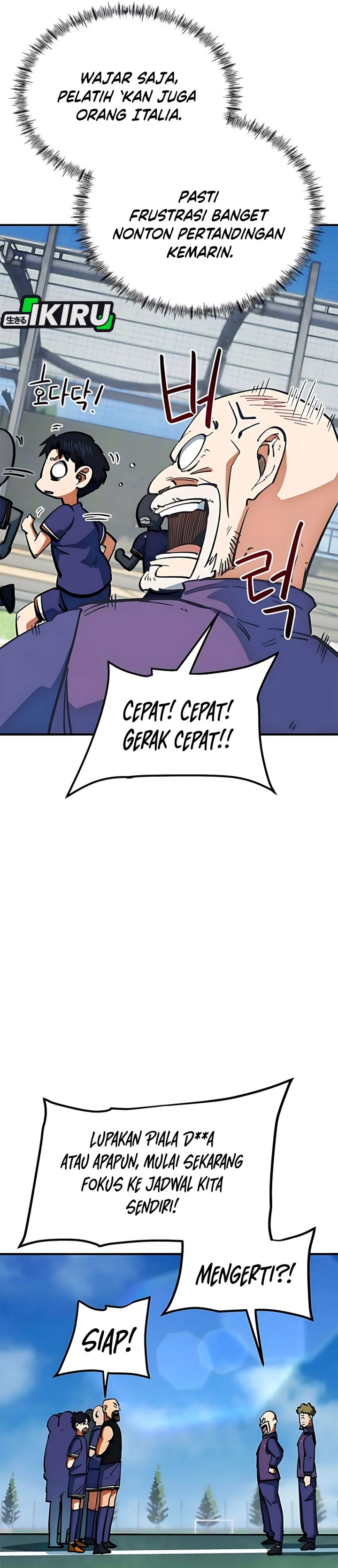 I’m Being Misunderstood as a Soccer Genius Chapter 46 Bahasa Indonesia