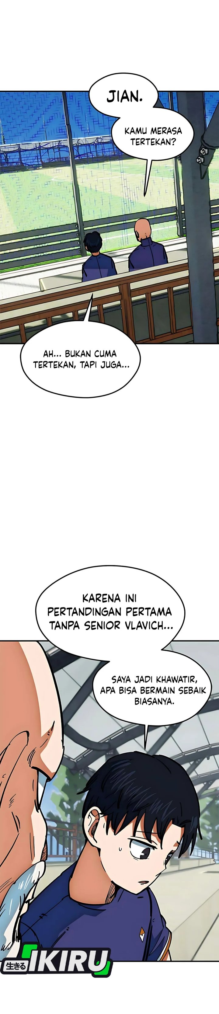 I’m Being Misunderstood as a Soccer Genius Chapter 46 Bahasa Indonesia