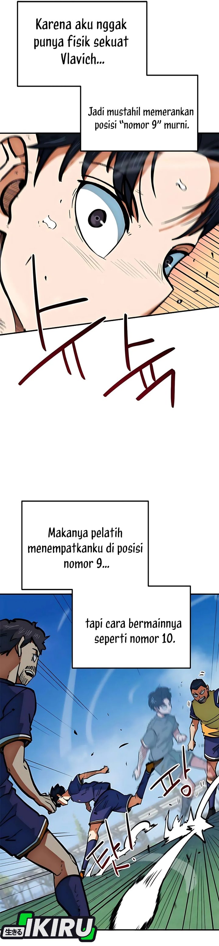 I’m Being Misunderstood as a Soccer Genius Chapter 46 Bahasa Indonesia