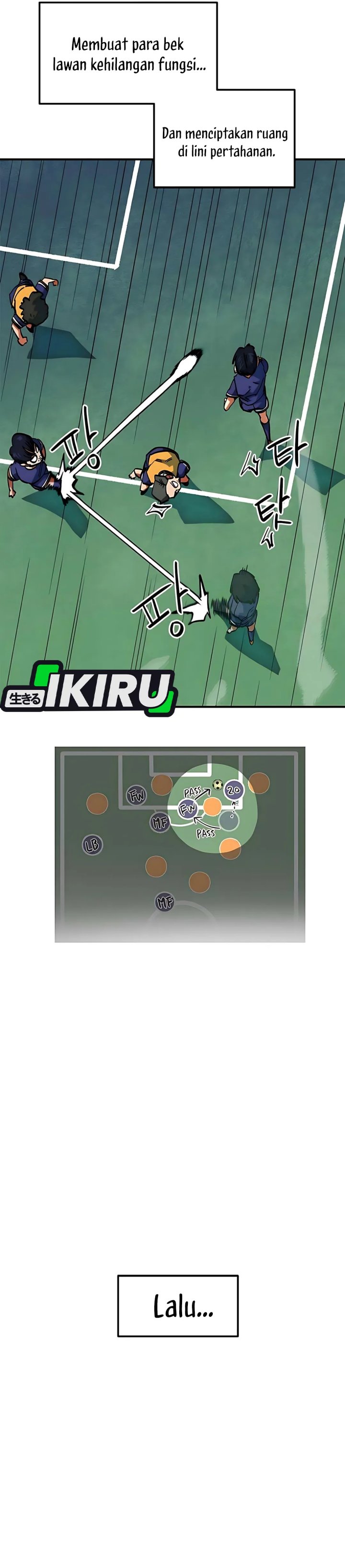 I’m Being Misunderstood as a Soccer Genius Chapter 46 Bahasa Indonesia