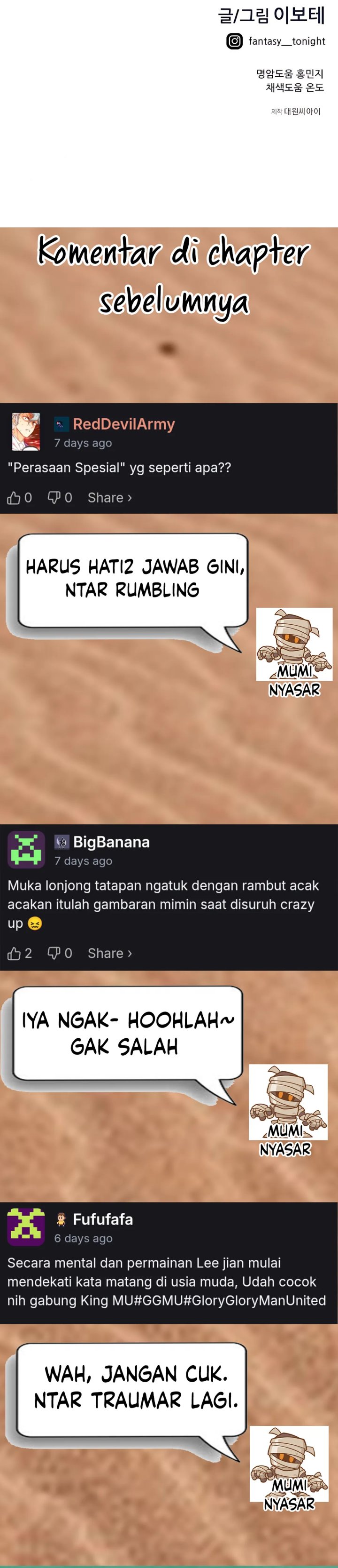 I’m Being Misunderstood as a Soccer Genius Chapter 46 Bahasa Indonesia