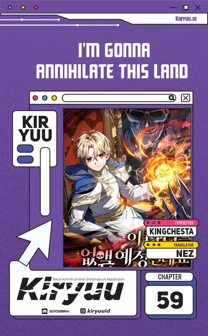 I’m Going To Destroy This Country Chapter 59 Bahasa Indonesia