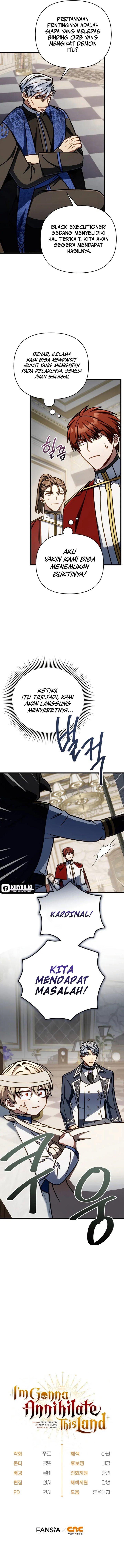 I’m Going To Destroy This Country Chapter 61 Bahasa Indonesia