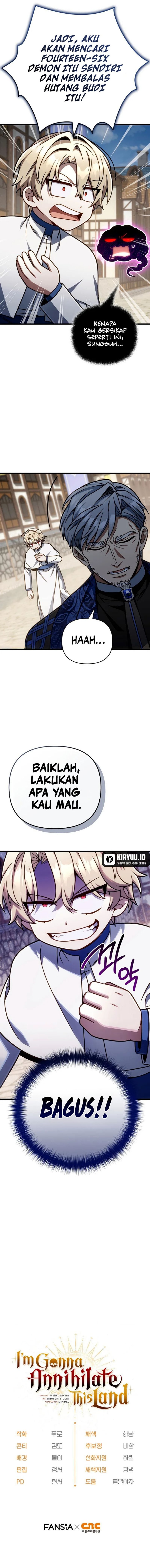 I’m Going To Destroy This Country Chapter 62 Bahasa Indonesia