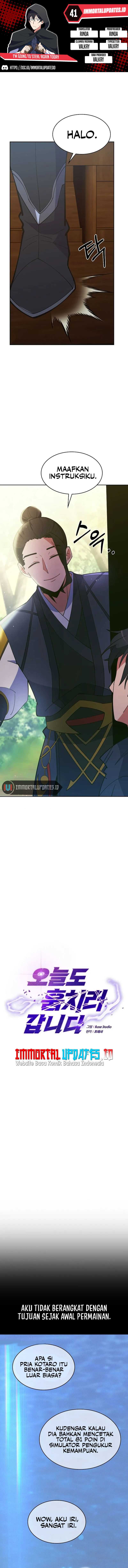 I’m Going to Steal Again Today Chapter 41 Bahasa Indonesia