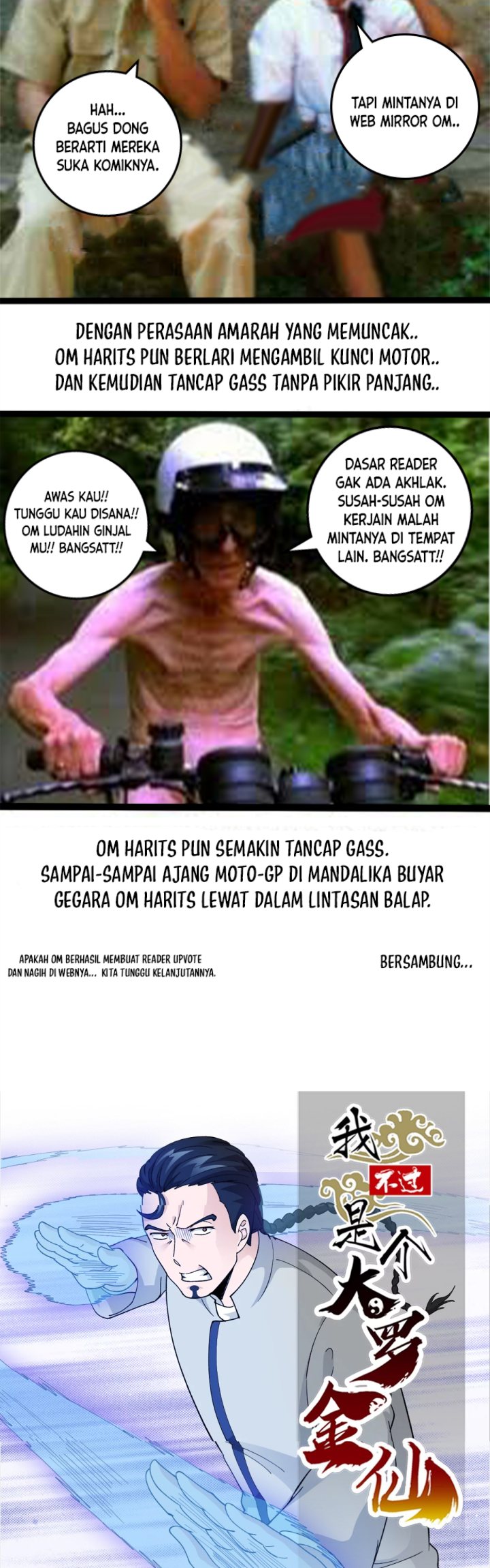 I’m Just An Immortal Chapter 22 Bahasa Indonesia