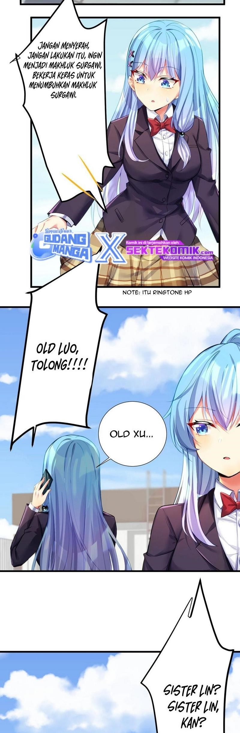 I’m My Household Girlfriend Chapter 54 Bahasa Indonesia