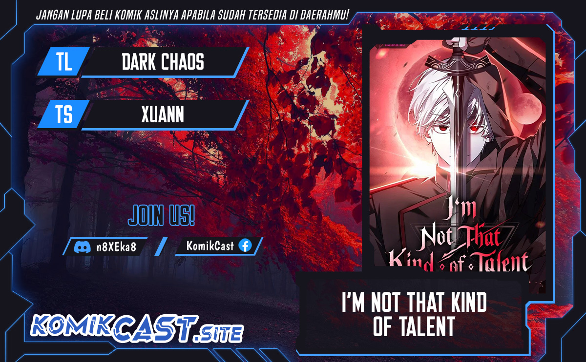 I’m Not That Kind of Talent Chapter 35 Bahasa Indonesia