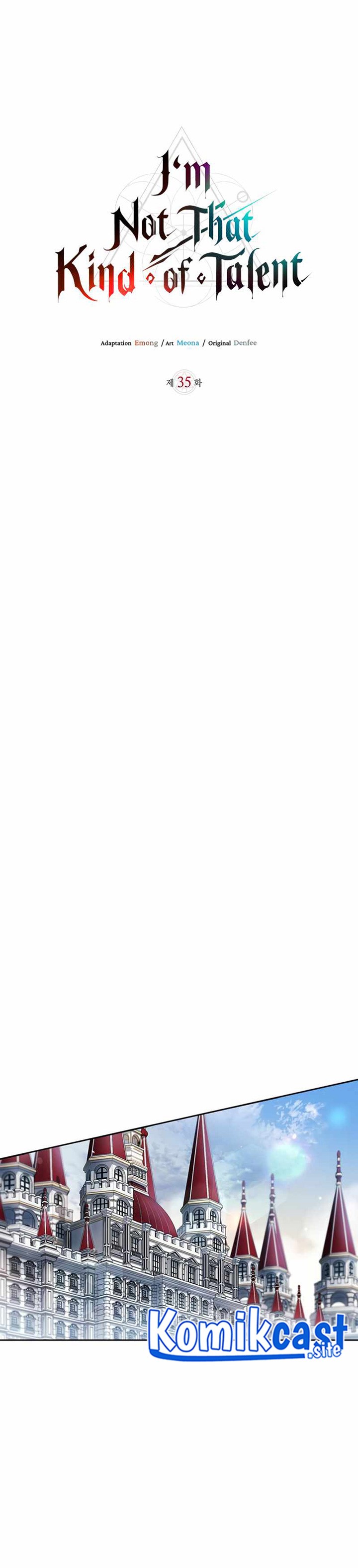 I’m Not That Kind of Talent Chapter 35 Bahasa Indonesia