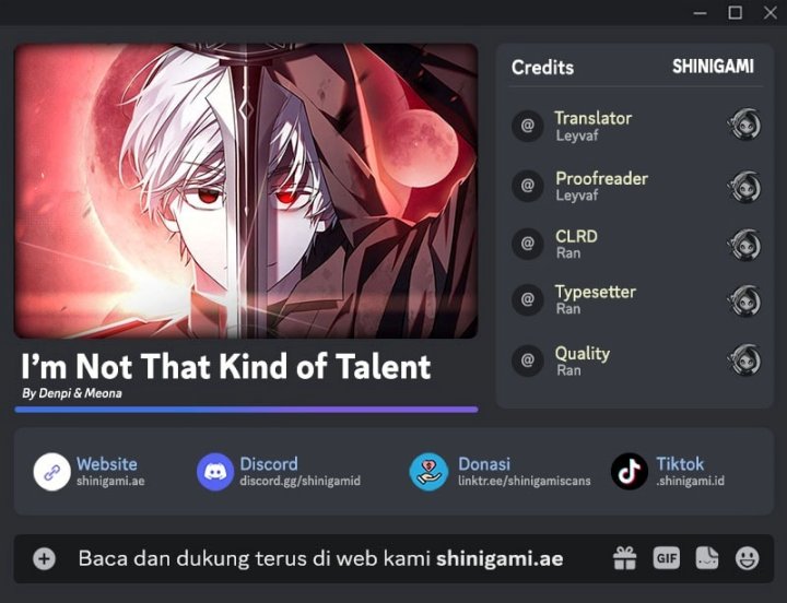 I’m Not That Kind of Talent chapter 76