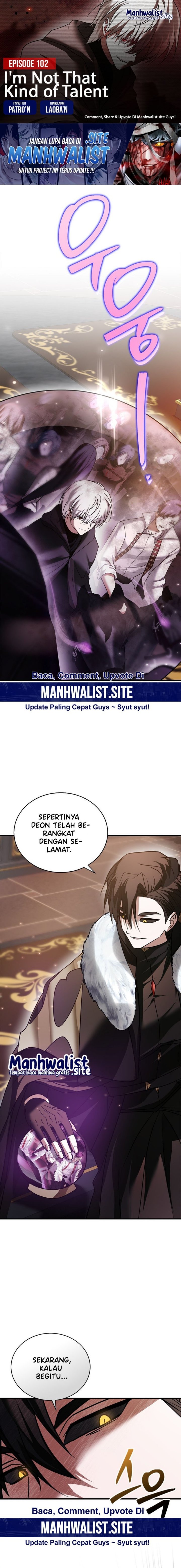 I’m Not That Kind of Talent Chapter 102 Bahasa Indonesia