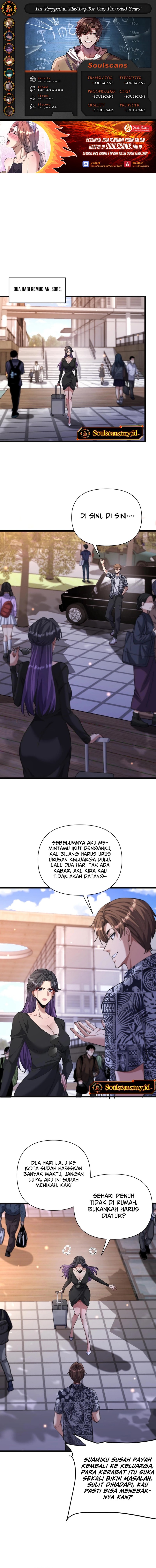 I’m Trapped in This Day for One Thousand Years Chapter 235 Bahasa Indonesia