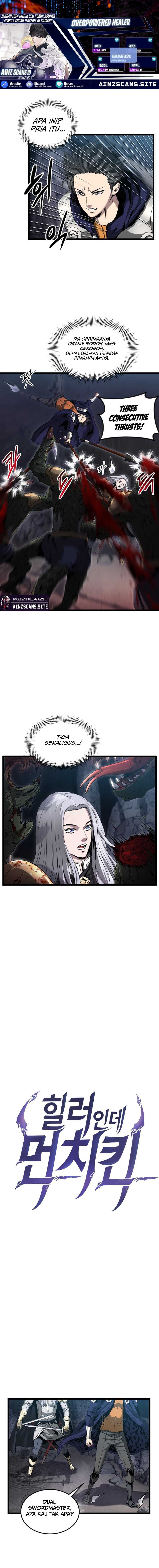 I’m a Healer but Useless Chapter 16 Bahasa Indonesia