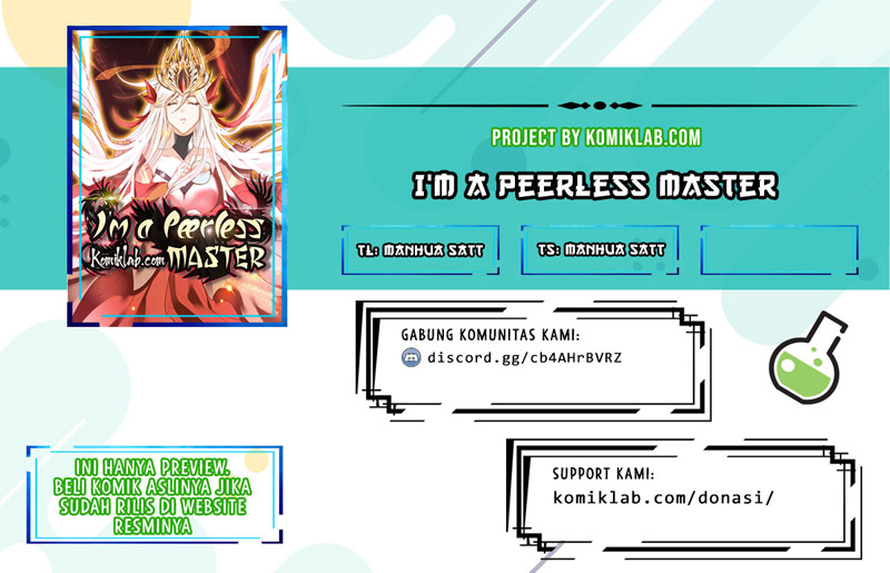 I’m A Peerless Master Chapter 04 Bahasa Indonesia