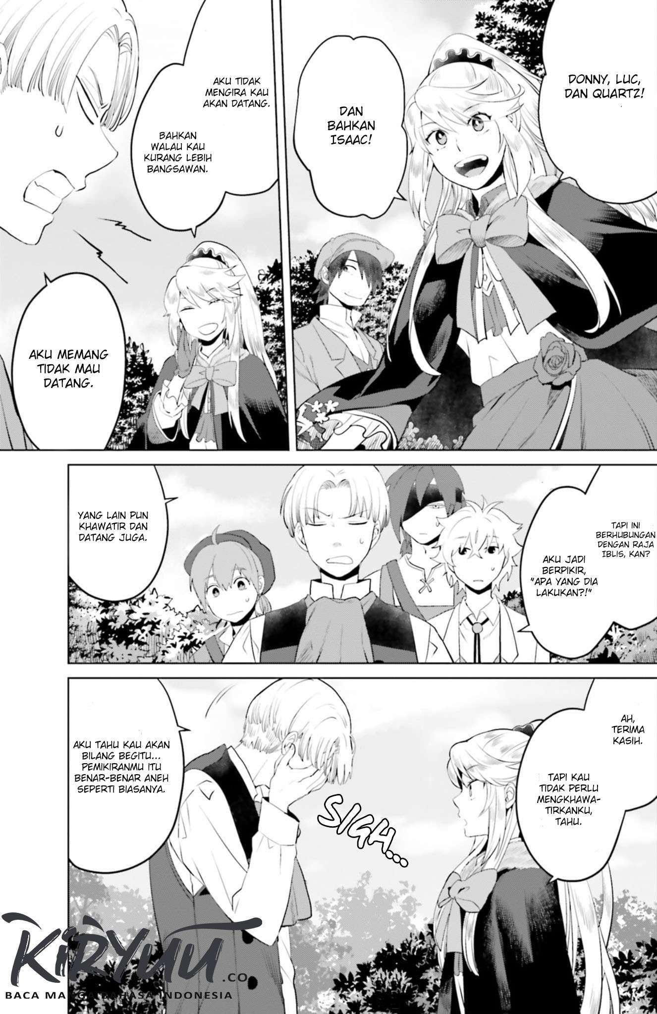 I’m a Villainous Daughter so I’m going to keep the Last Boss chapter 5