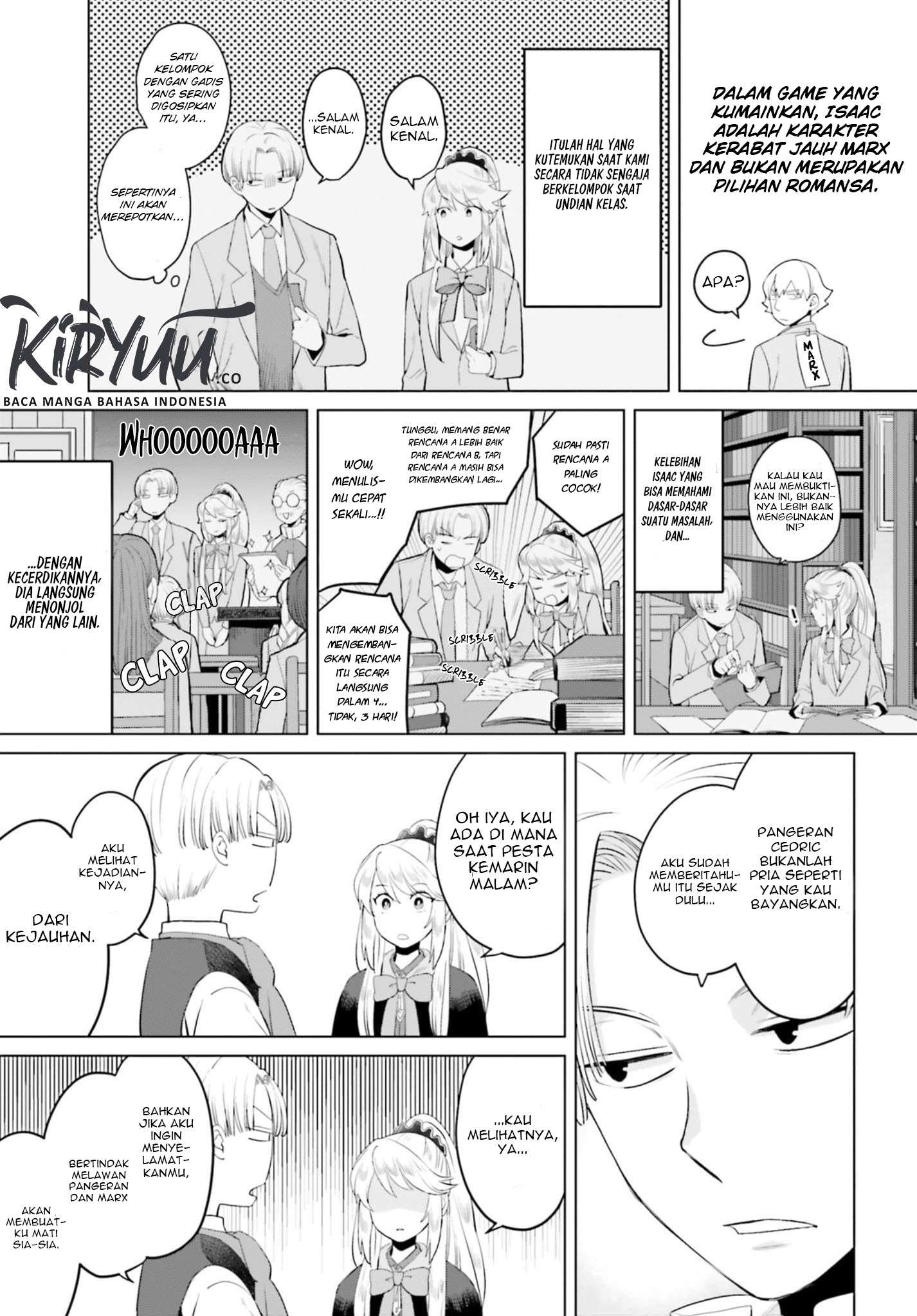 I’m a Villainous Daughter so I’m going to keep the Last Boss chapter 5