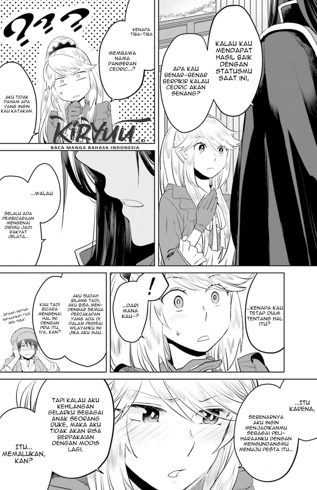 I’m a Villainous Daughter so I’m going to keep the Last Boss chapter 5