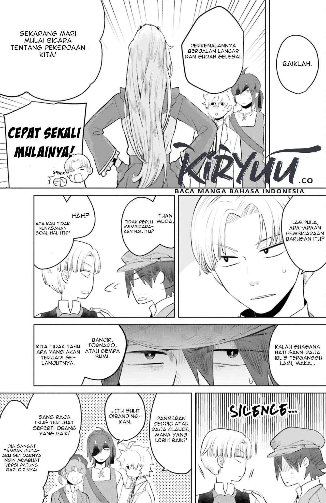 I’m a Villainous Daughter so I’m going to keep the Last Boss chapter 5